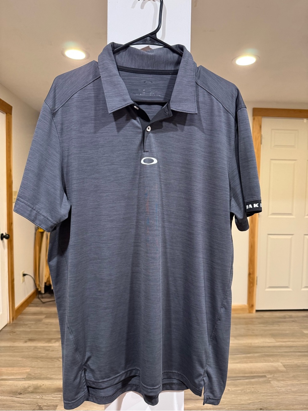 Oakley Men’s Charcoal Grey Performance Polo